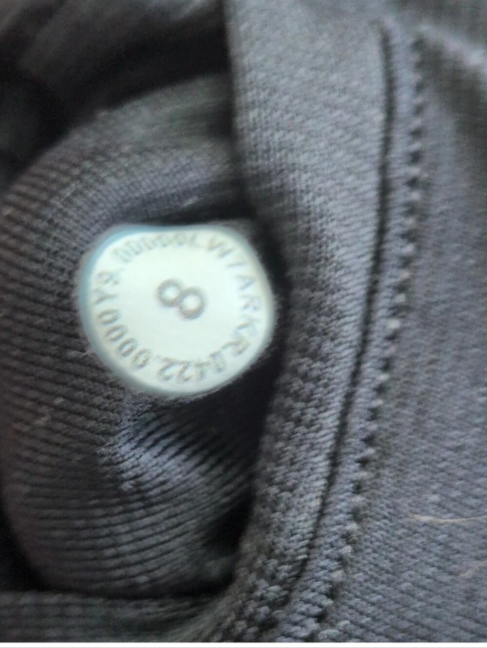 Lululemon Black Lined Hotty Hot Short II - 2.5" - 8 - Picture 7 of 7